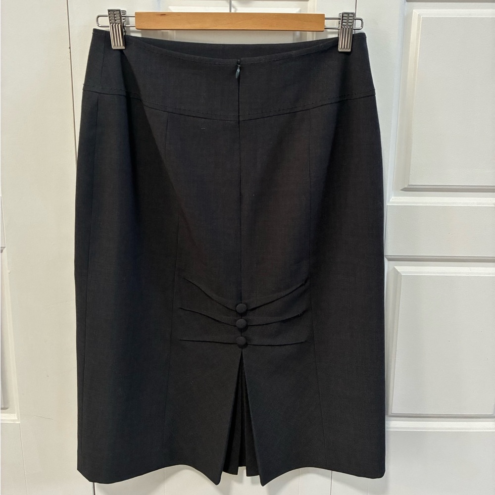 Dark Gray office pencil skirt